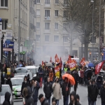 Rassemblement et manifestation contre la Loi Travail le 9 mars 2016 photo n19 